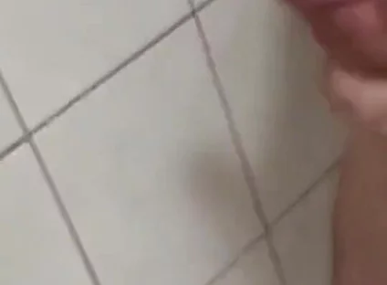 Sneaky German Cuming in Shower at Friends House