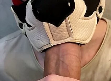 Top With A Big Dick Pissed On A Young Guy In The Toilet