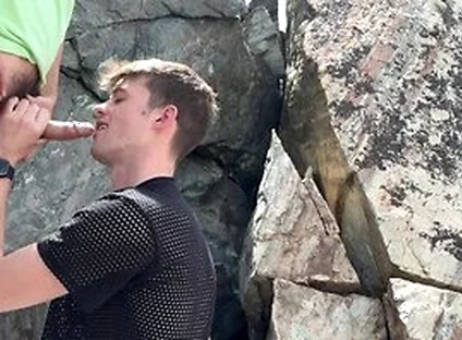 Met A Rock Climber And He Pounded My Ass Bareback With Bee Cameo