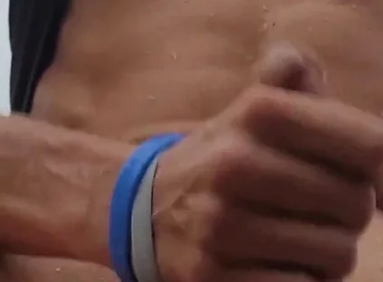 Jerk, Piss and Cum in the Parking Lot