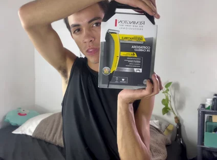 Fixing My Hair and Then Cum Show All Over the Place