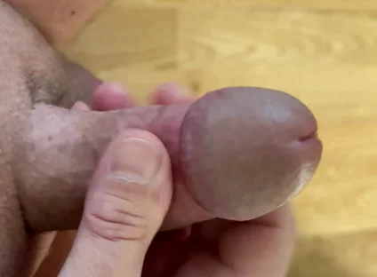 Watch Me Play with My Cock After a Shower