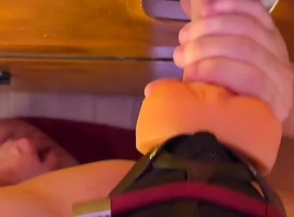 Straight Young Boy with Big Cock at Gloryhole