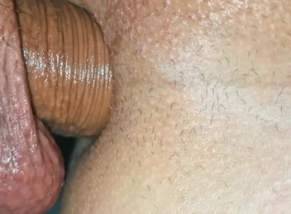 The Femboy Bitch Pestered the Stepfather at Night in Bed and Got Fucked Without a Condom Until He Came.
