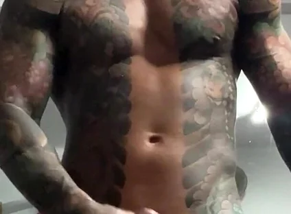 Dirty in the Gym After Training