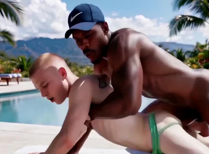 Bbc fuck by pool ai generated