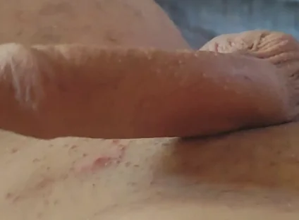 Big Man Moan at the Last Shot of Cum.