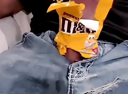 A Bag of Big Cock and M&m's...