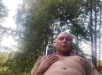 Risky Outdoor Masturbation.