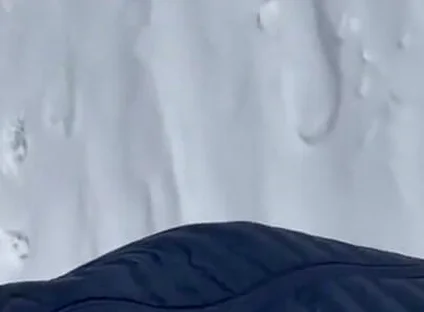 Guy Showing off Cock Pissing While X Country Skiing