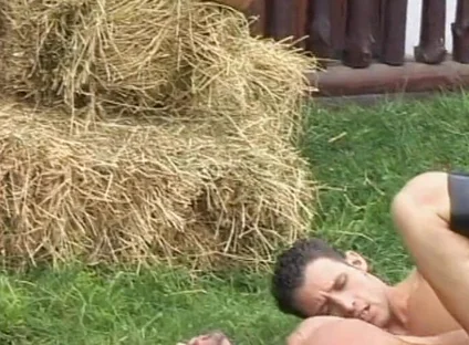 I Am a Young Hung Jock Who Gets Pounded Anal by Two Muscle Studs in a Trio and Takes Cum