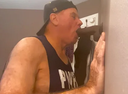 Homemade Glory Hole with Bikeman