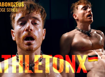 German Ginger Twunk Athletonx Getting Edged and Dominated