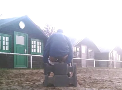 Dildo in the Riding Arena