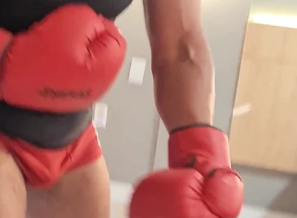 (raw Video) Black Titan - POV Heavyweight Boxing Challenge