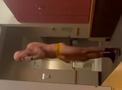 Parading in My Jock at the Gym!