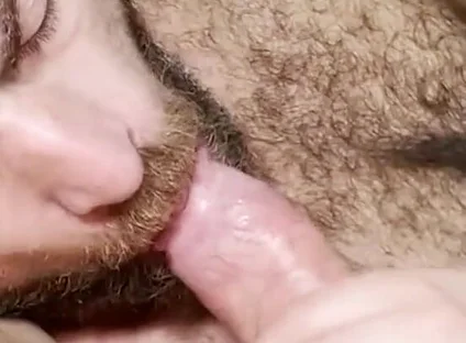 Sucking Bushy Cock