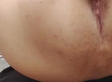 Young Man Sticking His Finger in His Anus