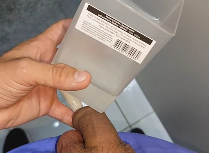 Strange Object Injector Through the Cock Hole