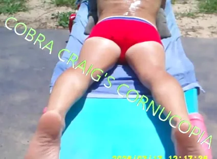 7-17-2026 Tanning My Back Vidding My Azz