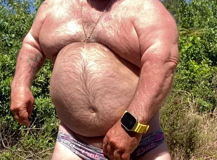 Mark Fletcher Wet Piss Soaked Panties Cumming in the Woods Aging