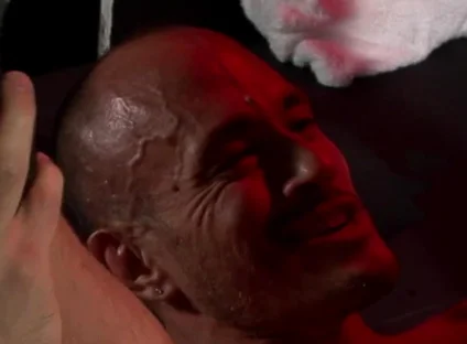 Sexy Twink Boy Fucking Bareback in Backroom with Straight Curious