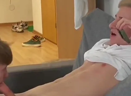 Friend Sucks My Dick, Decided to Film It for the First Time