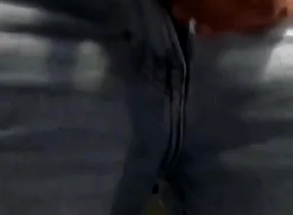 Risky Handjob at Work