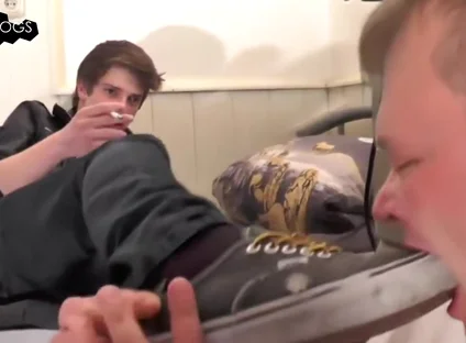 Germany master sneaker spitting party boys