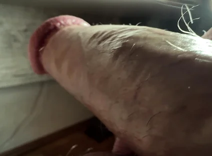 Good Close-up Shot of the Cumshot.