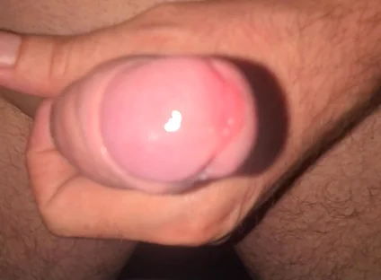 Masturbating