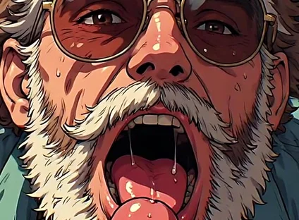 Hunks Sucking in Aviators Art