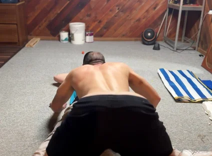 Caught Him Playing, Had to Join in