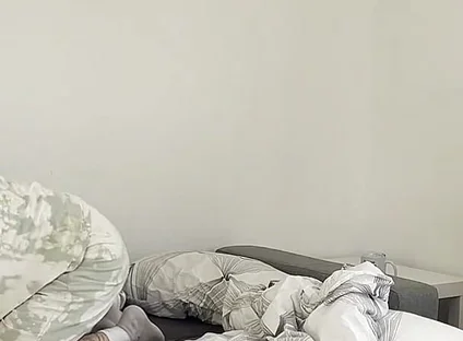 Seduced and Brought His Stepbrother to Orgasm