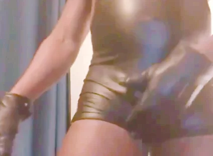 Latex Nasty Pig Solo Cock Fondling, Smoking Titplay