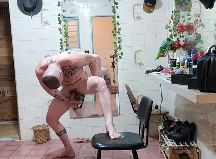Waxing Anus and Penis