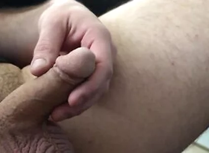 Playing With My Soft Cock Before Jerking Off - Huge Load!!!!