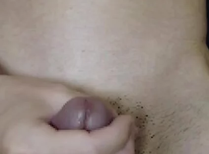 Look At Cumshot From Erect Dick. Close Up Of My Penis. Asian Male Masturbation