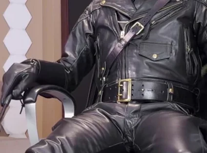 Chilling in Leather
