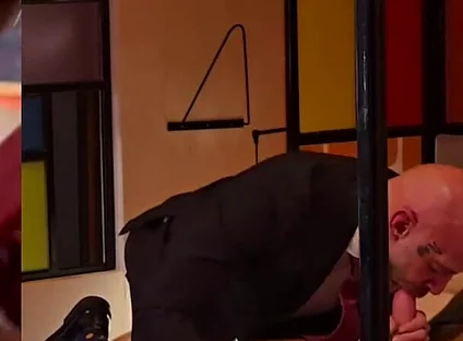 Caught Masturbating by the Hotel Staff