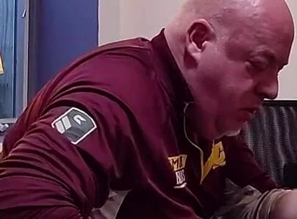 Coach Gives Player a Foot Massage and so Much More