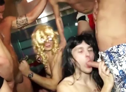 Marek Rado Is Barebacked And Touched Party