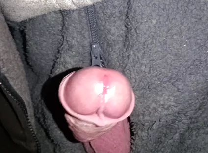 Night Time Outdoor Onesie Wank, Close up Edging and Cumming - Rockard Daddy