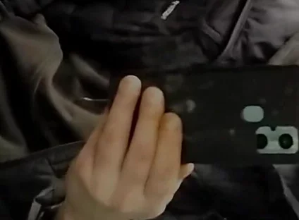 I Am Masturbate in Train Toilet in Winter