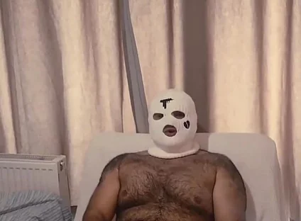 Hairy Masculine Man 2 Times Cum