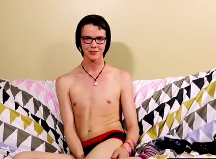 Aaron Martin - Young Bitch Uses Dildo On Tight Ass And Tugs On Cock With Force
