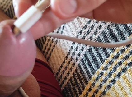 Applying Electric Shocks Inside the Glans.