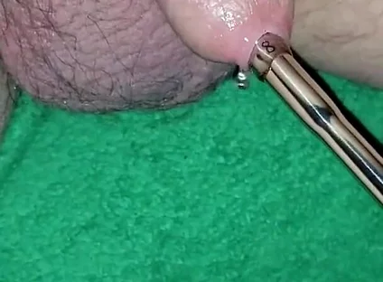 Urethral Sounding with Cumshot