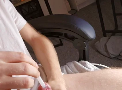 Challanged Myself with a Ribbed Silicone Sound with 10mm Head