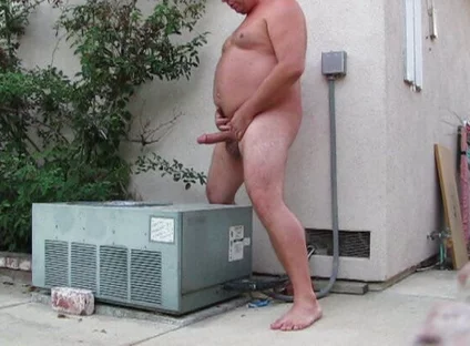 Neighbors Backyard Jerkoff